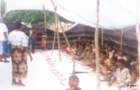 Centro nutricional per a desplaçats de menys de 5 anys